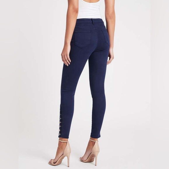 NWT L’Agence Piper High Rise Skinny Pants, Size 24 New w/Tag Retail $286 - Picture 7 of 14